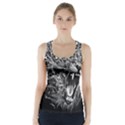 Lion Furious Abstract Desing Furious Racer Back Sports Top View1