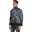 Lion Furious Abstract Desing Furious Men s Puffer Bubble Jacket Coat View2