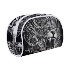 Lion Furious Abstract Desing Furious Make Up Case (small) by Jancukart