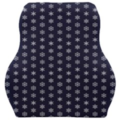 Snowflakes Abstract Snowflake Abstract Pattern Car Seat Velour Cushion  by Jancukart