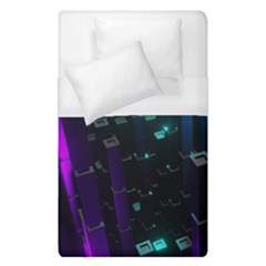 Abstract Building City 3d Duvet Cover (single Size) by Jancukart