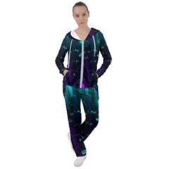 Abstract Building City 3d Women s Tracksuit