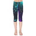 Abstract Building City 3d Kids  Capri Leggings  View1