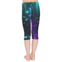 Abstract Building City 3d Kids  Capri Leggings  View2