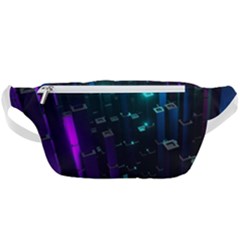 Abstract Building City 3d Waist Bag 