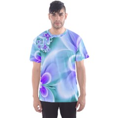 Abstract Flowers Flower Abstract Men s Sport Mesh Tee