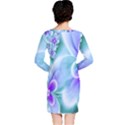 Abstract Flowers Flower Abstract Long Sleeve Nightdress View2