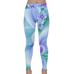 Abstract Flowers Flower Abstract Classic Yoga Leggings