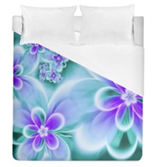 Abstract Flowers Flower Abstract Duvet Cover (queen Size)