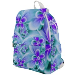 Abstract Flowers Flower Abstract Top Flap Backpack