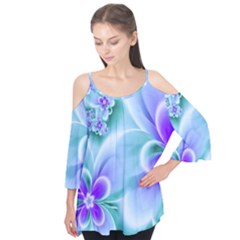 Abstract Flowers Flower Abstract Flutter Tees