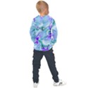 Abstract Flowers Flower Abstract Kids  Overhead Hoodie View2