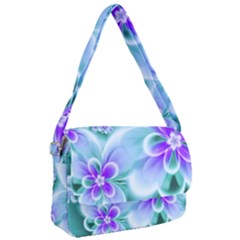 Abstract Flowers Flower Abstract Courier Bag by Jancukart