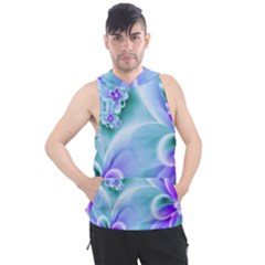 Abstract Flowers Flower Abstract Men s Sleeveless Hoodie