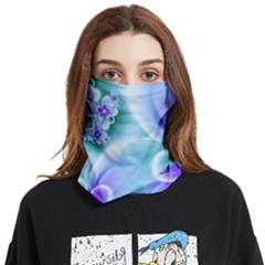 Abstract Flowers Flower Abstract Face Covering Bandana (two Sides)