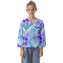 Abstract Flowers Flower Abstract Kids  Sailor Shirt