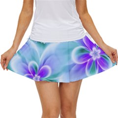 Abstract Flowers Flower Abstract Women s Skort