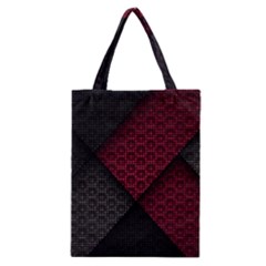 Red Black Abstract Pride Abstract Digital Art Classic Tote Bag