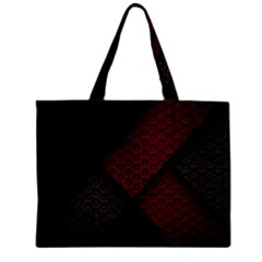 Red Black Abstract Pride Abstract Digital Art Zipper Mini Tote Bag