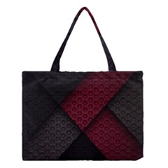 Red Black Abstract Pride Abstract Digital Art Medium Tote Bag