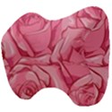 Pink Roses Pattern Floral Patterns Head Support Cushion View4