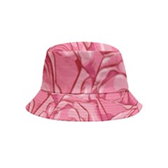 Pink Roses Pattern Floral Patterns Inside Out Bucket Hat (kids)