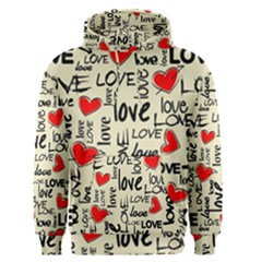 Love Abstract Background Textures Creative Grunge Men s Core Hoodie by Jancukart