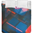 Minimalist Abstract Shaping  Abstract Digital Art Duvet Cover Double Side (King Size) View1