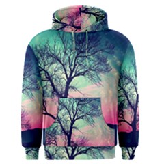 Tree Abstract Field Galaxy Night Nature Men s Core Hoodie