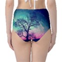 Tree Abstract Field Galaxy Night Nature Classic High-Waist Bikini Bottoms View2