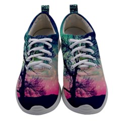 Tree Abstract Field Galaxy Night Nature Women Athletic Shoes by Jancukart