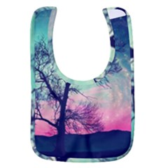 Tree Abstract Field Galaxy Night Nature Baby Bib by Jancukart