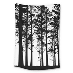 Trees Forest Woods Woodland Trunk Large Tapestry