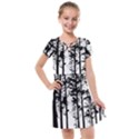 Trees Forest Woods Woodland Trunk Kids  Cross Web Dress View1