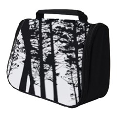 Trees Forest Woods Woodland Trunk Full Print Travel Pouch (small) by Jancukart