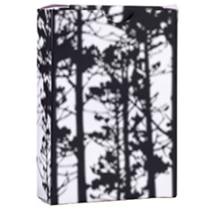 Trees Forest Woods Woodland Trunk Playing Cards Single Design (rectangle) With Custom Box