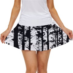 Trees Forest Woods Woodland Trunk Women s Skort