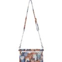 Cats Watercolor Pet Animal Mammal Mini Crossbody Handbag View2