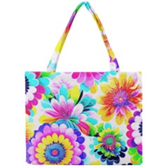 Flower Floral Flora Dais Rose Mini Tote Bag