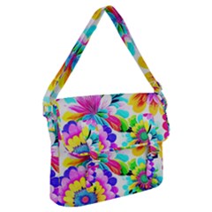 Flower Floral Flora Dais Rose Buckle Messenger Bag