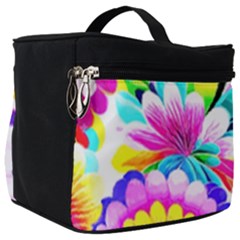 Flower Floral Flora Dais Rose Make Up Travel Bag (big)