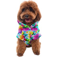 Flower Floral Flora Dais Rose Dog Coat