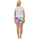 Flower Floral Flora Dais Rose Women s Skort View4