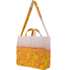 Beer Texture Drinks Texture Square Shoulder Tote Bag by Semog4