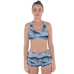 Waves Wave Nature Beach Racerback Boyleg Bikini Set by Semog4