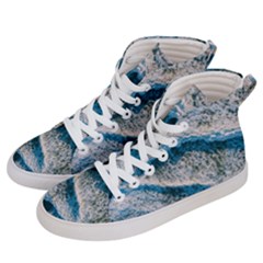 Waves Wave Nature Beach Men s Hi-top Skate Sneakers by Semog4