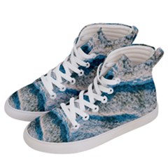 Waves Wave Nature Beach Women s Hi-top Skate Sneakers by Semog4