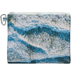 Waves Wave Nature Beach Canvas Cosmetic Bag (xxxl) by Semog4