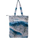 Waves Wave Nature Beach Double Zip Up Tote Bag View2