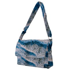 Waves Wave Nature Beach Full Print Messenger Bag (l) by Semog4